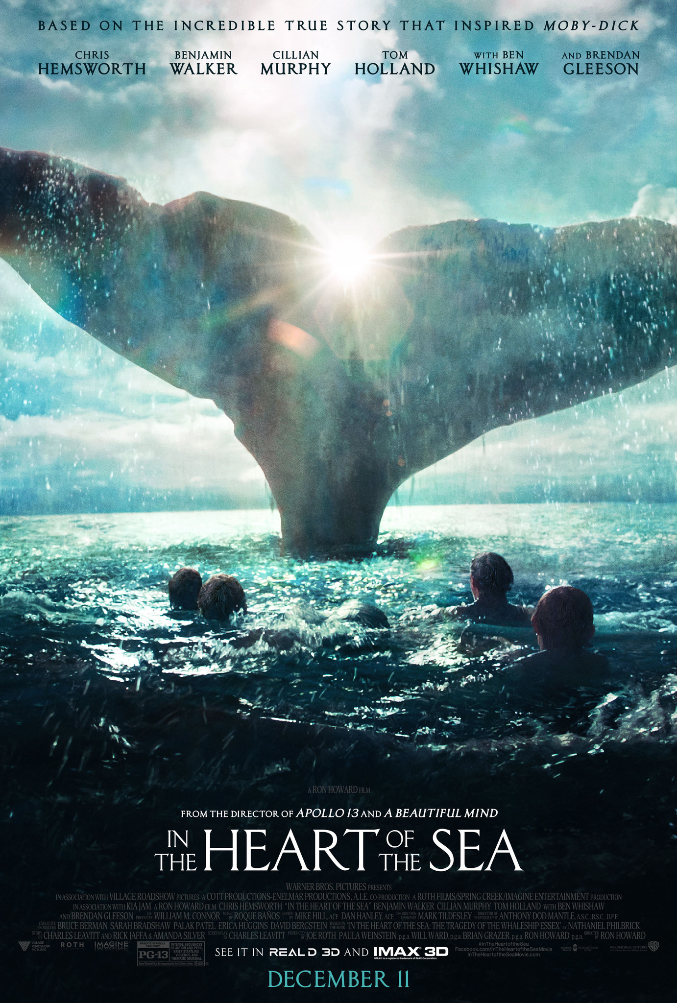 Movie poster for In the Heart of the Sea